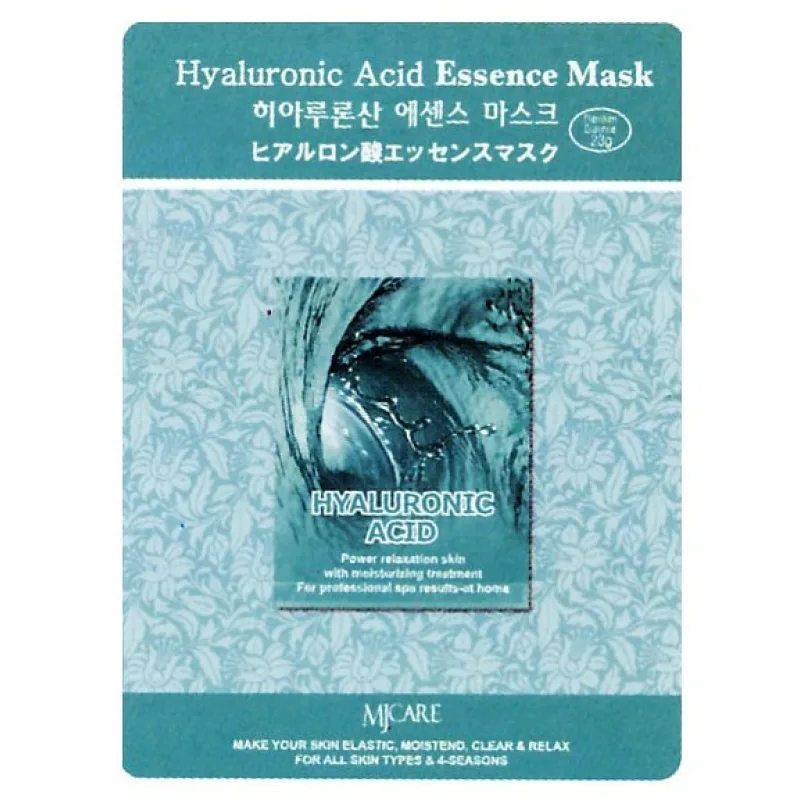 MJ CARE Hyaluronic Kyselina Hyalurovová - hydratačná pleťová maska vyhladzujúce vrásky