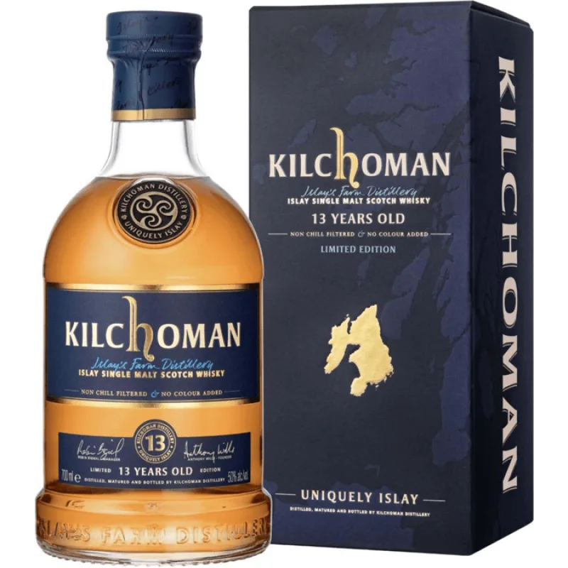 Kilchoman 13y 50% 0,7 l (kartón)