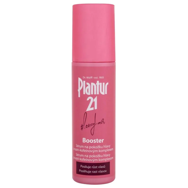 DR. WOLFF PLANTUR 21 Longhair Booster Nutri-kofeínové sérum na posilnenie rastu vlasov 125ml