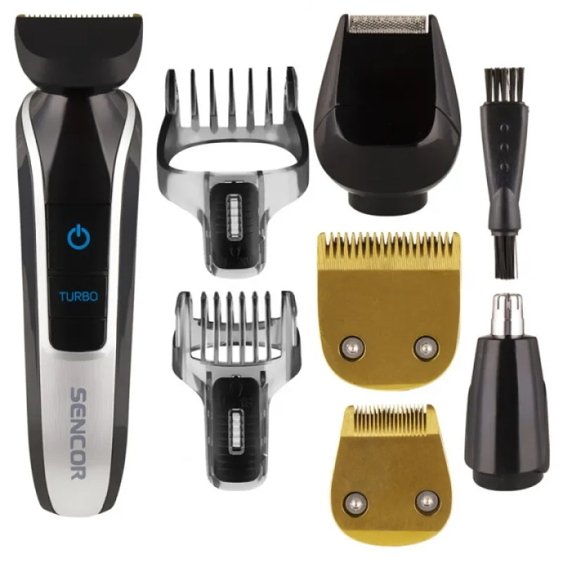 SENCOR SHP 7201SL Men´s Electric Clipper Set - pánsky zastrihávač 7 nástavcov