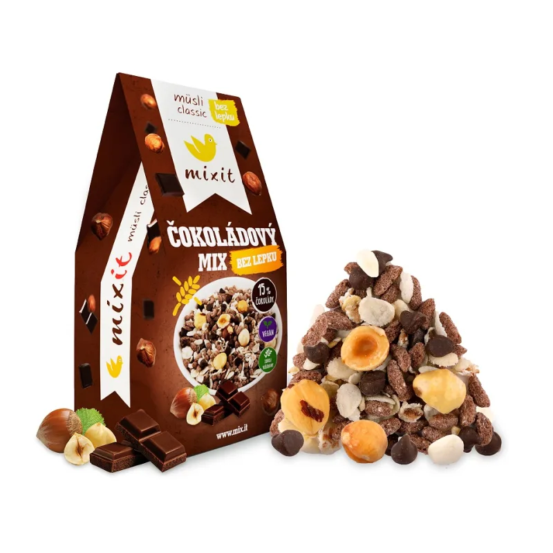 Mixit Müsli classic - Čokoládový mix bez lepku 430g