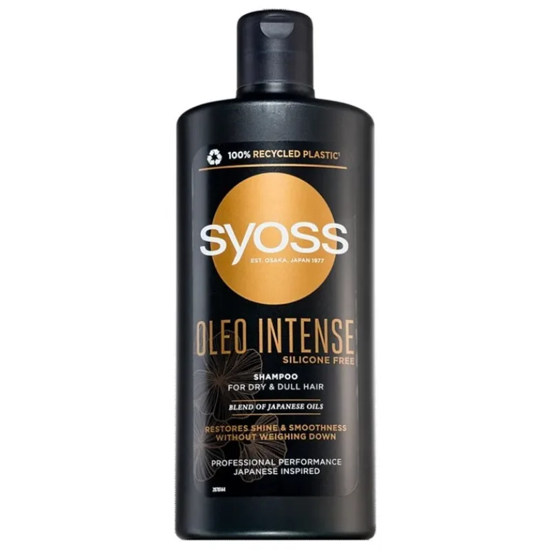 SYOSS Professional Oleo Intense Shampoo 440ml - šampón pre lesk a hebkosť vlasov