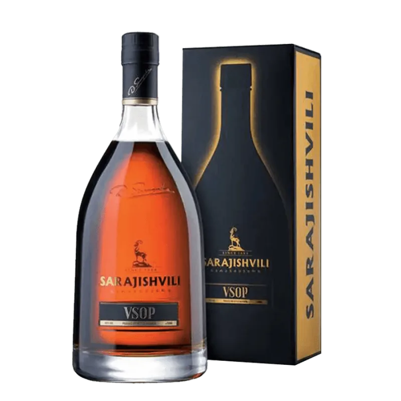Sarajishvili VSOP 12ročné gruzínske brandy - 500ml. 40% obj. (karton)