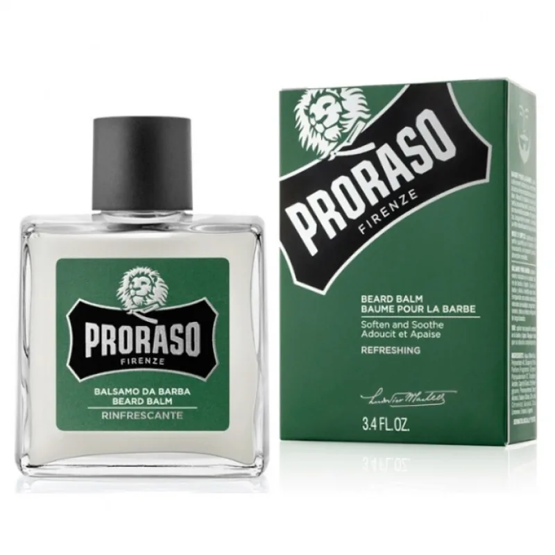 PRORASO Refreshing Balzam na bradu s vôňou eukalyptu a bergamotu 100ml