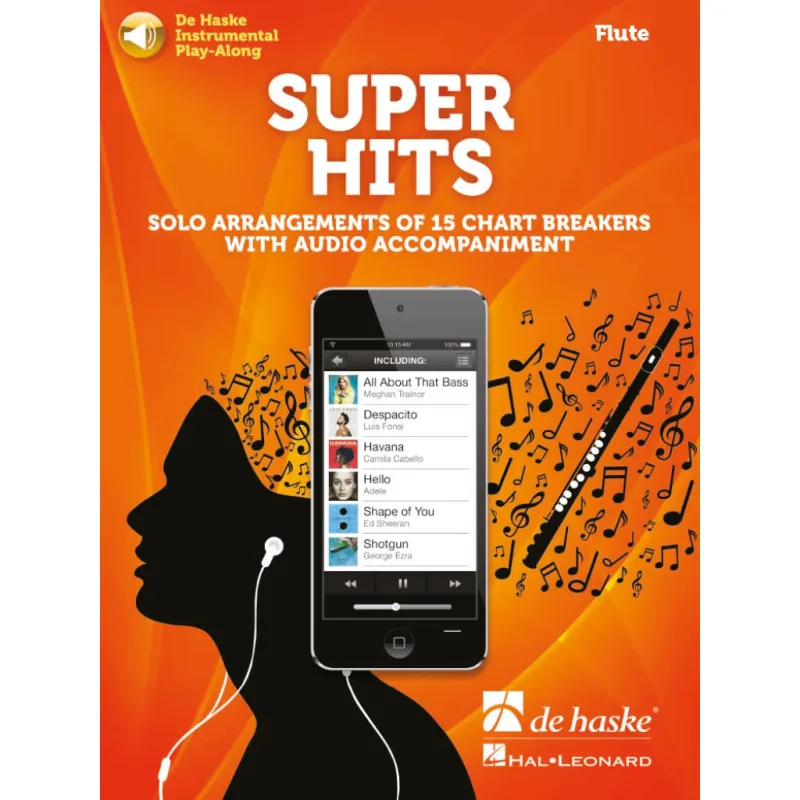 De Haske Super Hits - Flute + audio
