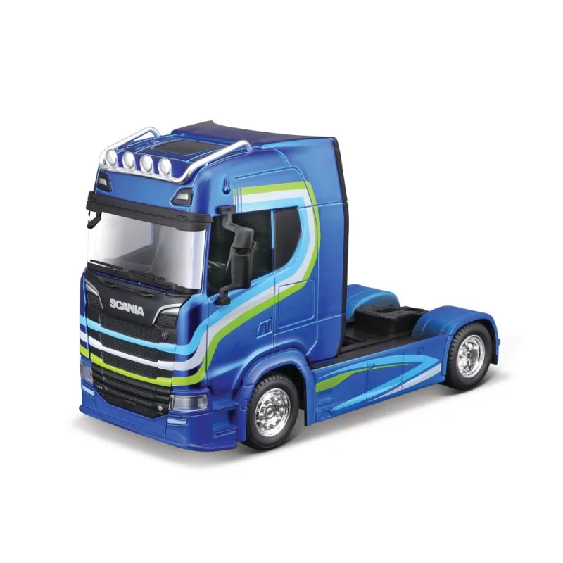 Bburago ORBICO Bburago 1:43 Haulers Custom Cabs Scania 770S Blue