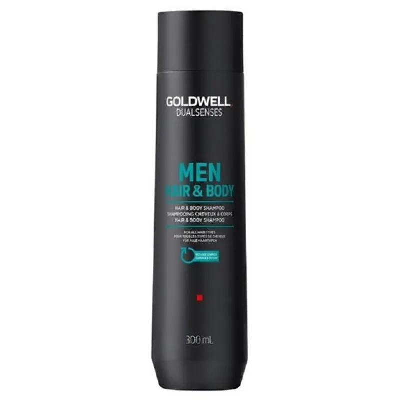 GOLDWELL Dualsenses Men Hair And Body Shampoo 300ml - šampón a sprchový gel pre mužov