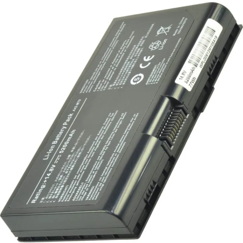 2-POWER Baterie 14,8V 5200mAh pro ASUS F70SL, G71G, M70SA, N70, N90, X71Q 77051054