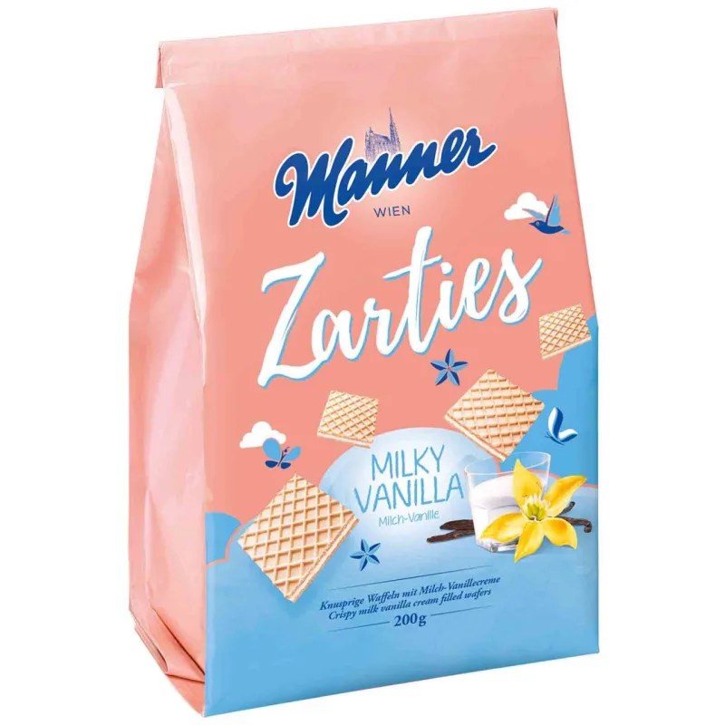 Manner Zarties Milky Vanilla 200 g