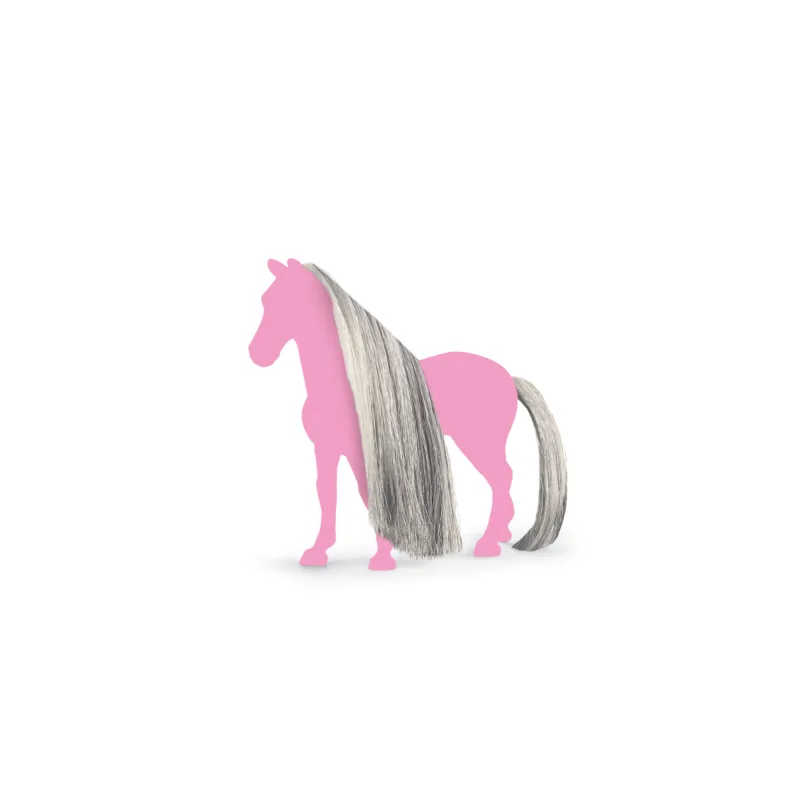 Schleich 42652 Sivé doplnky na chvost a hrivu