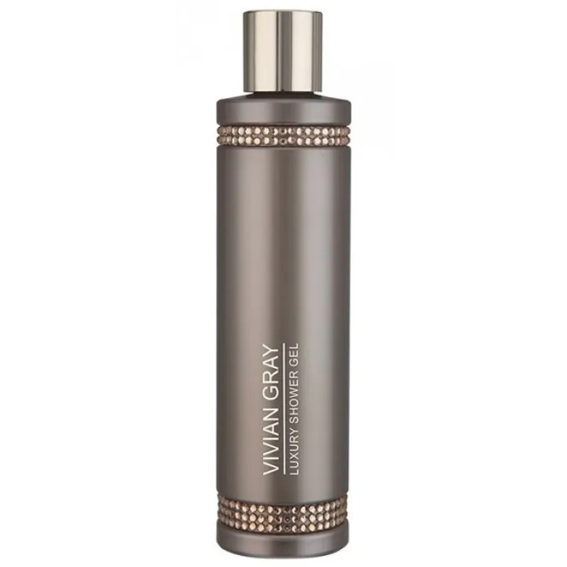 VIVIAN GRAY CRYSTALS BROWN Luxury Shower Gél 250ml - luxusný sprchový gél