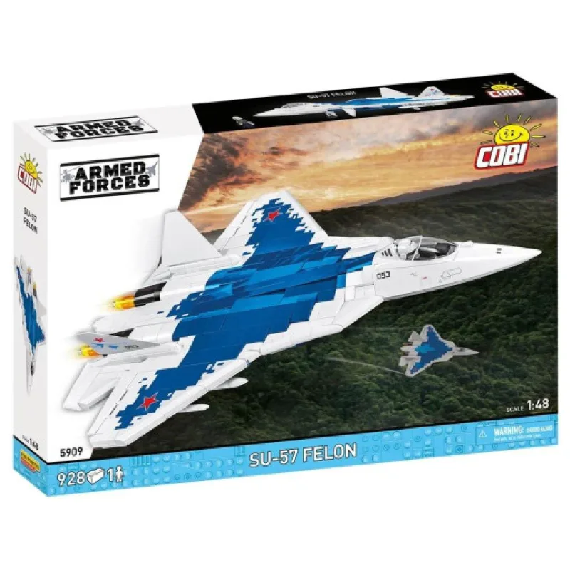 COBI 5909 Armed Forces SU-57 Felon, 1:48, 928 kostek