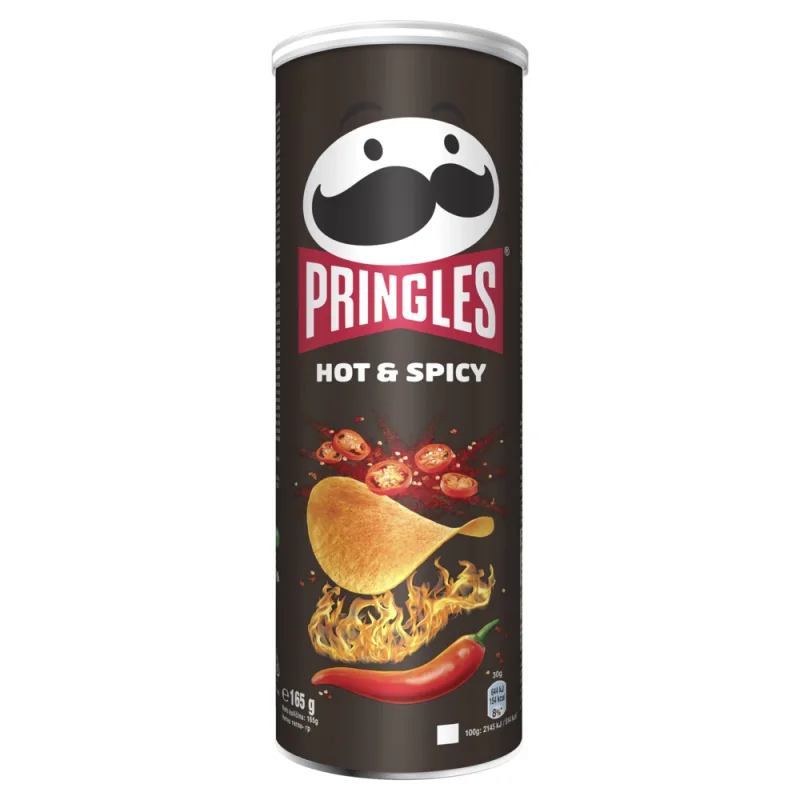 Pringles hot & spicy 165g