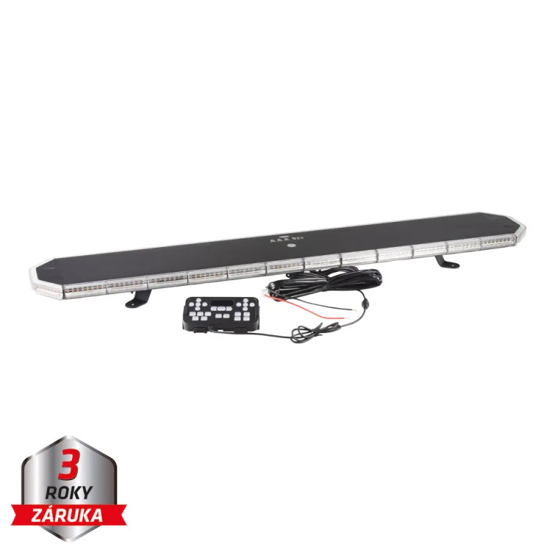 LED rampa 1080mm, oranžovo červeno/modrá+bílá, 10-30V, ECE R65 sre9-1080ABRW