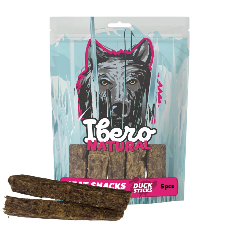 IBERO GF Ibero Cold Meat Snack Duck Sticks with Collagen - 5ks