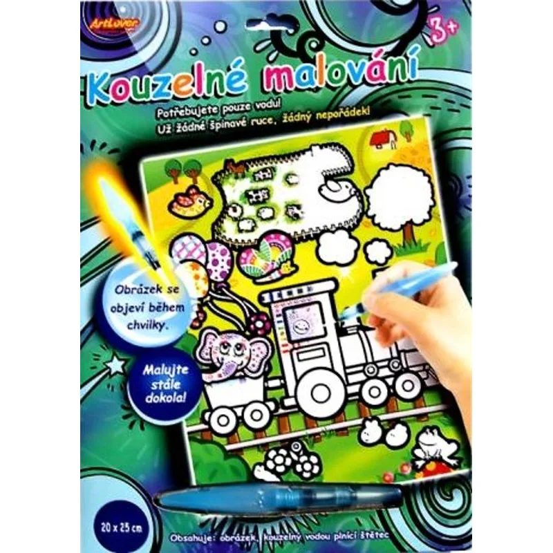 Aqua Doodle - Kouzelné malování vodou Mašinka