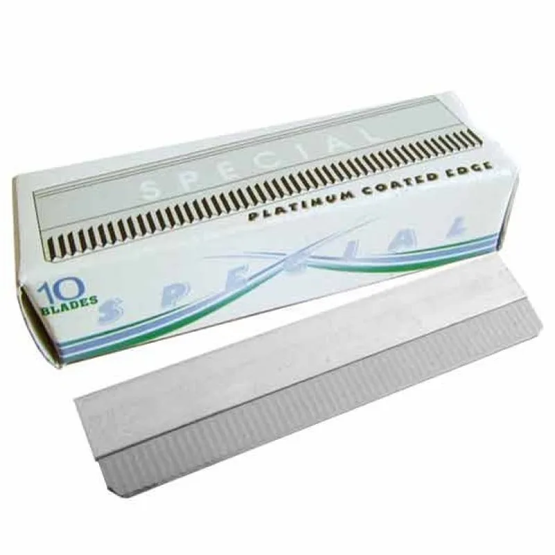 OSTATNÍ VÝROBCOVIA SPECIAL Blades Platinum Coated Edge - špeciálne žiletky do zarezávacích britiev 1x10ks