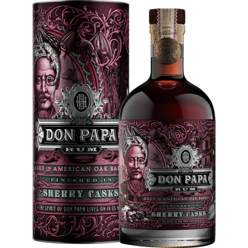 Don Papa Sherry Casks 45% 0,7 l (tuba)
