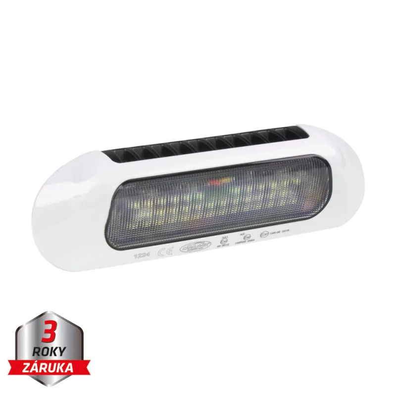LED světlo nástěnné s couvacím světlem, bílé, 57W, ECE R65 wl-B048W
