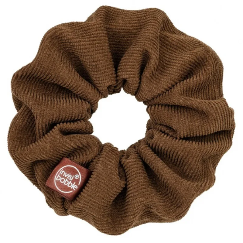 INVISIBOBBLE SPRUNCHIE Woke Up Like This - Látková gumička do vlasov - hnedá
