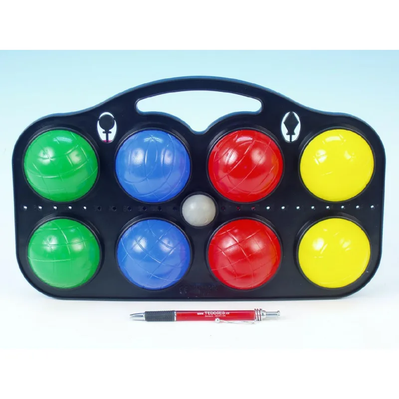 Směr Petanque guľa plast 8ks 37x22x7cm