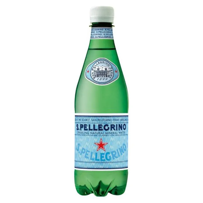 San Pellegrino Minerálna voda, sýtená, 0.5l x 6 PET