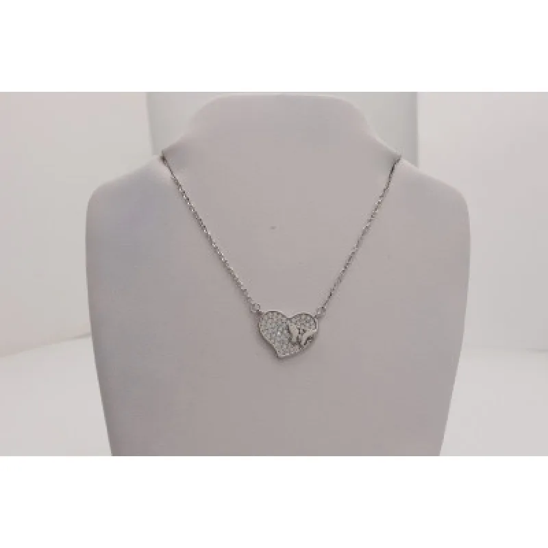 Strieborný náhrdelník KA B1508