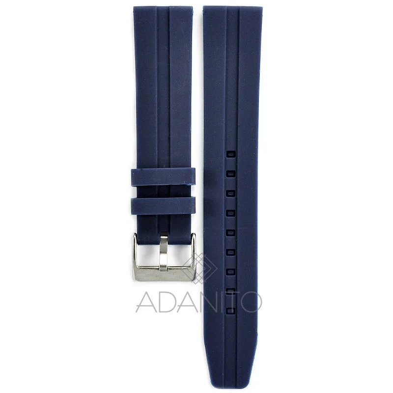 Predĺžený silikónový remienok na hodinky DILOY SBR03L.22.5