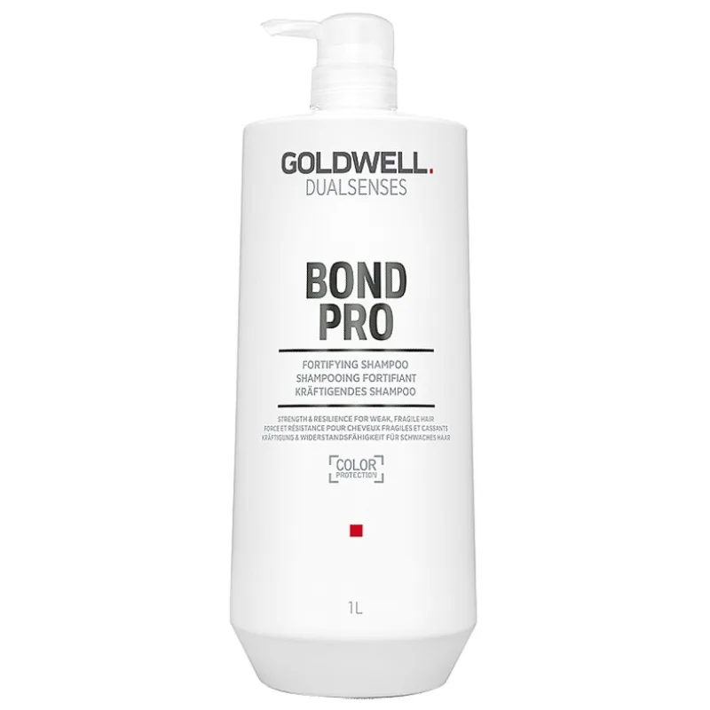 GOLDWELL Dualsenses Bond Pro Fortifying Shampoo 1000ml - šampón na poškodené a farbené vlasy