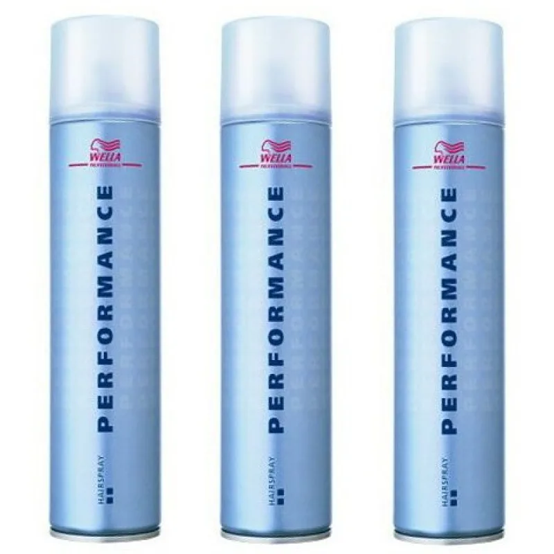 WELLA Performance - Lak na vlasy - extra silný R 500ml - SET 3ks