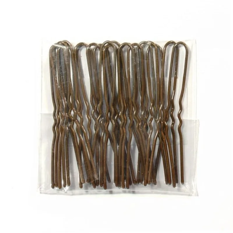 DUKO-EXIM DUKO Pomôcky Kadernícke vlásenky 4,5cm - hnedé 20ks