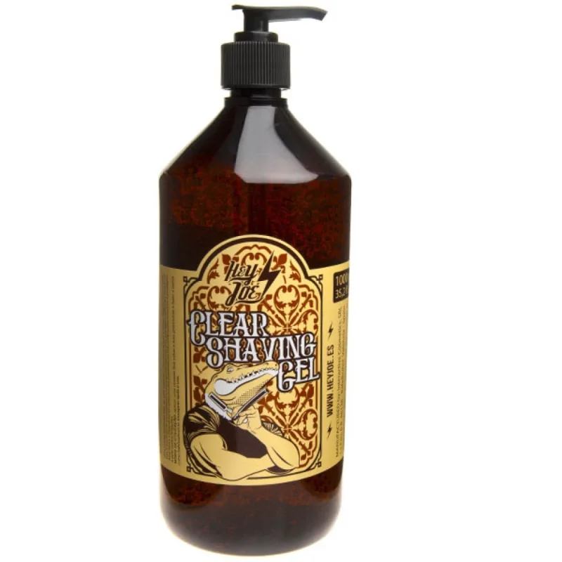 HEY JOE! Gél na holenie HEY JOE Clear shaving gél 1000 ml