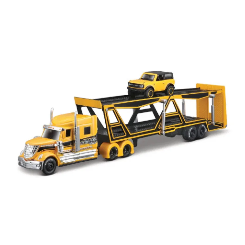 Maisto Design Transporters International LoneStar 2021 a Ford Bronco Badlands, 1:64