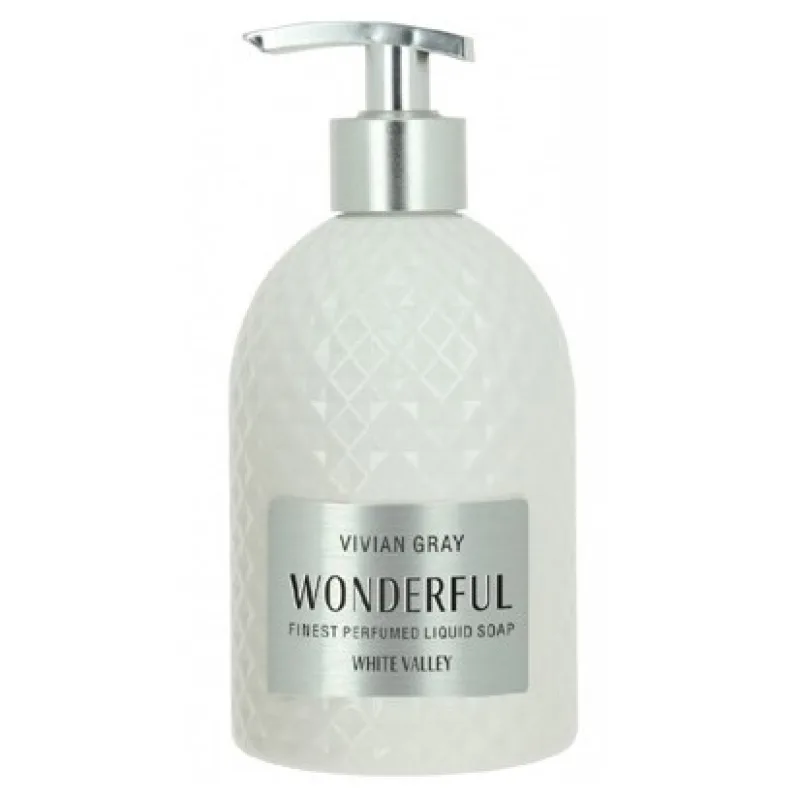 VIVIAN GRAY WHITE VALLEY Wonderful Soap 500ml - luxusné krémové mydlo s dávkovačom