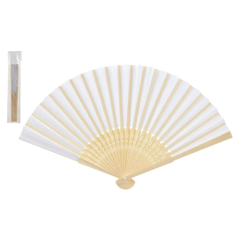 Teddies Vejár skladacie drevo 21cm v sáčku karneval