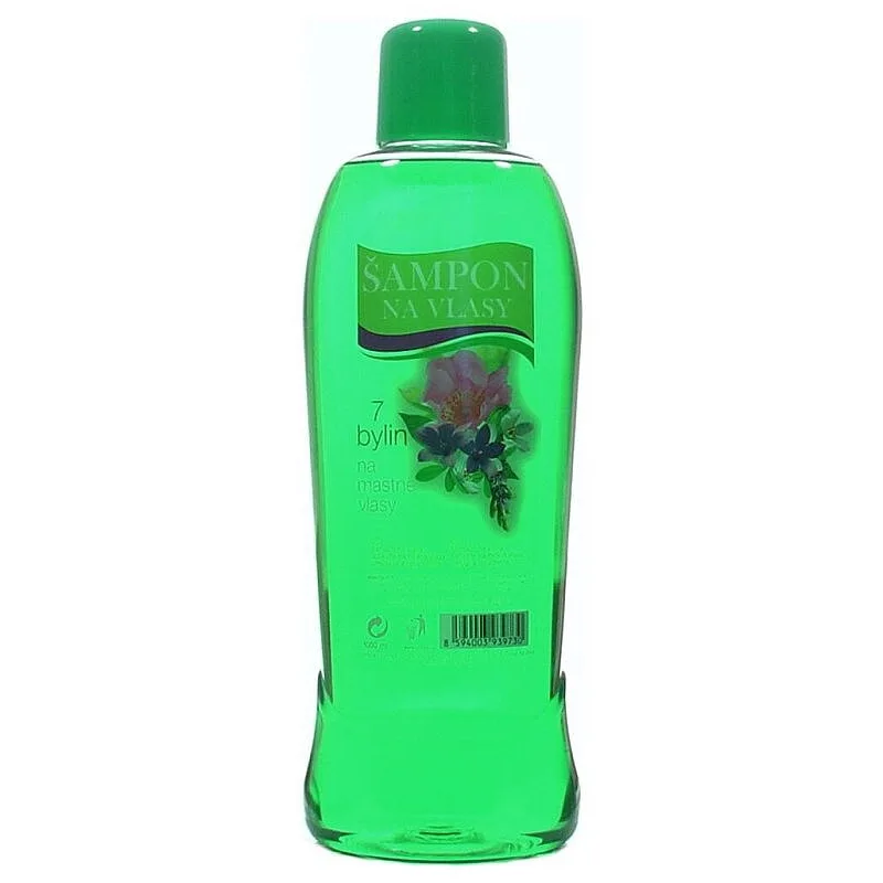 CHOPA 7 BYLIN - bylinný šampón na mastné vlasy 1000ml