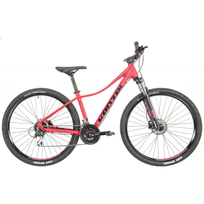 Kenzel Q KJU 100 woman Horské dámské kolo 27,5" 2025 růžovo-černé (rám 16")