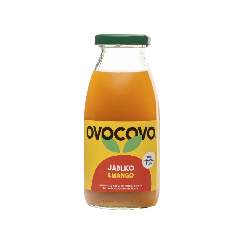 Ovocovo Jablko/Mango 100% 250ml
