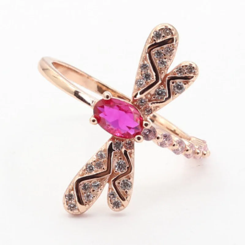 Strieborný prsteň s kameňom KA R3357, 62