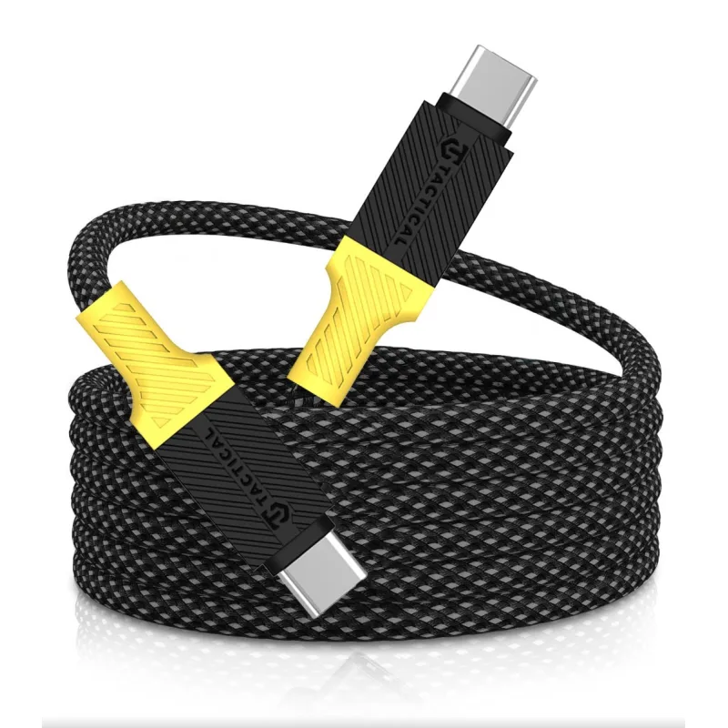 Tactical MagRope USB-C/USB-C 1m Black/Yellow 8596311256523