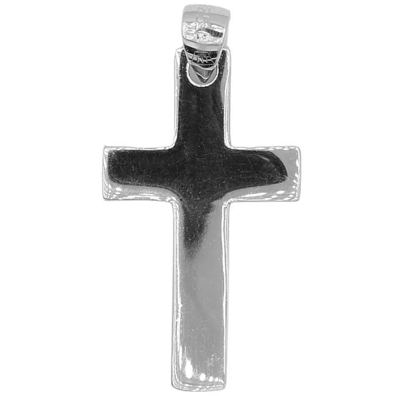 Strieborný prívesok krížik BENETO AGH751