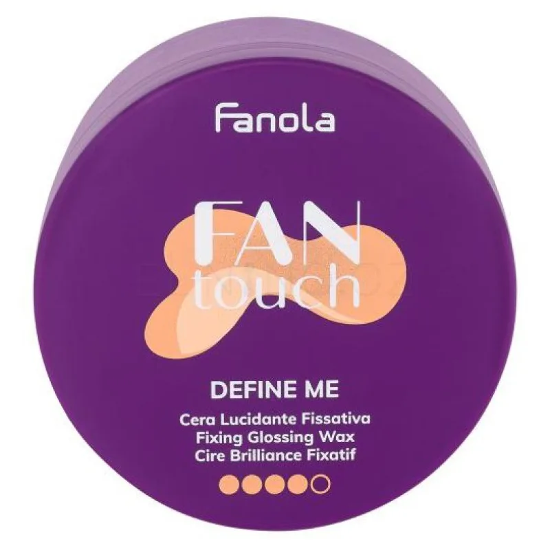 FANOLA Fan Touch Define Me Fixing Glossing Wax 100 ml - silne tužiaci vosk s leskom