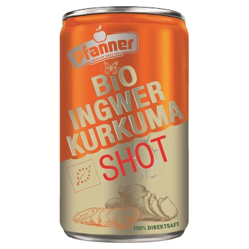Pfanner BIO Ginger curcuma shot 150ml