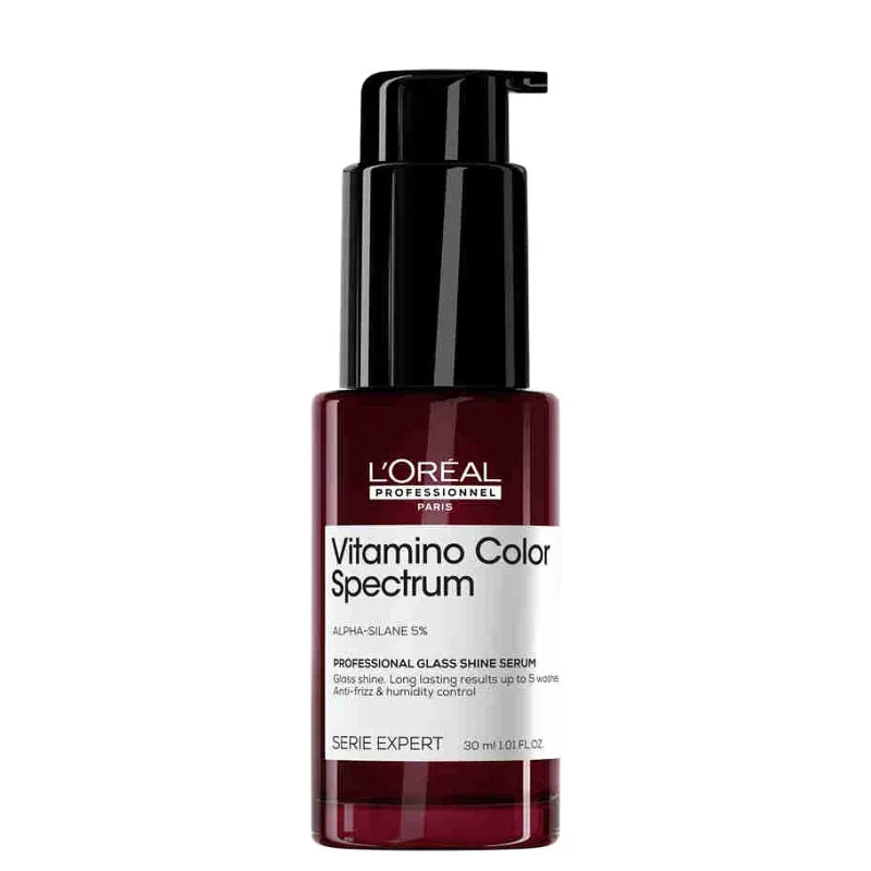 LOREAL L´ORÉAL Expert Vitamino Color Spectrum Glass Shine Serum 30ml - sérum pre žiarivý lesk vlasov