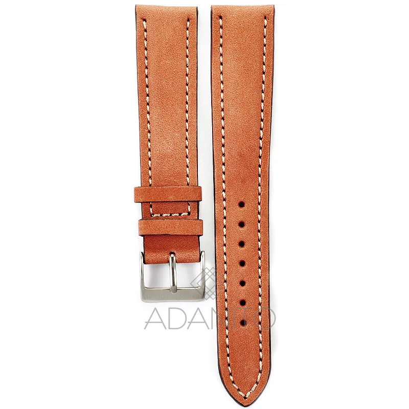 Predĺžený kožený remienok na hodinky Nature Top Grain XXL LAVVU LSRXH20