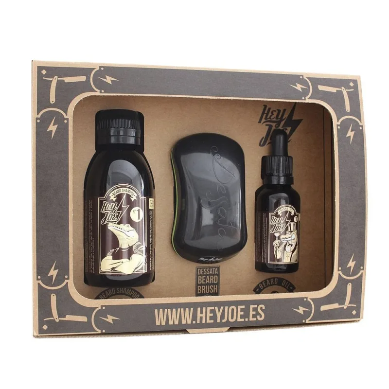 HEY JOE! Súprava na fúzy HEY JOE Bearded survival kit Classic Joe