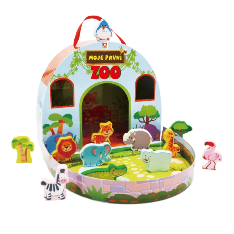 Rappa Moje drevené ZOO v kufri