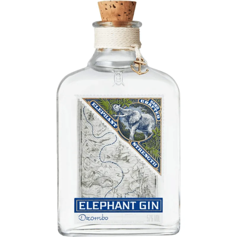 Elephant Strength Gin 57% 0,5 l (čistá fľaša)