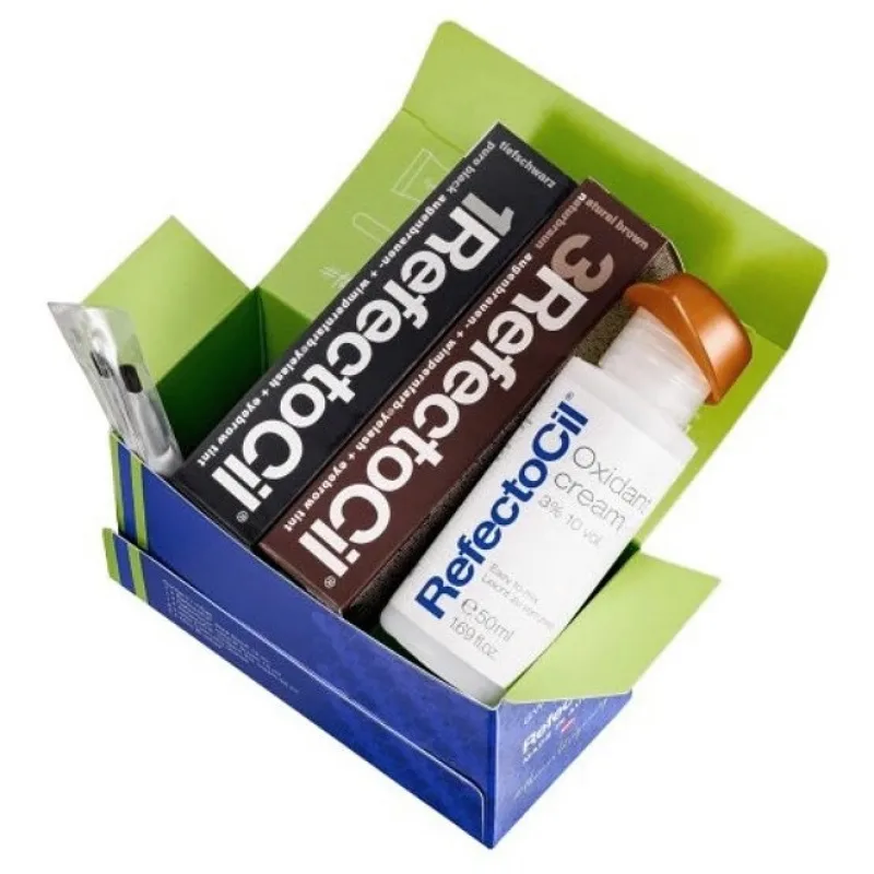 REFECTOCIL Colours Starter MINI Kit - malá štartovacia sada na farbenie obočia a rias