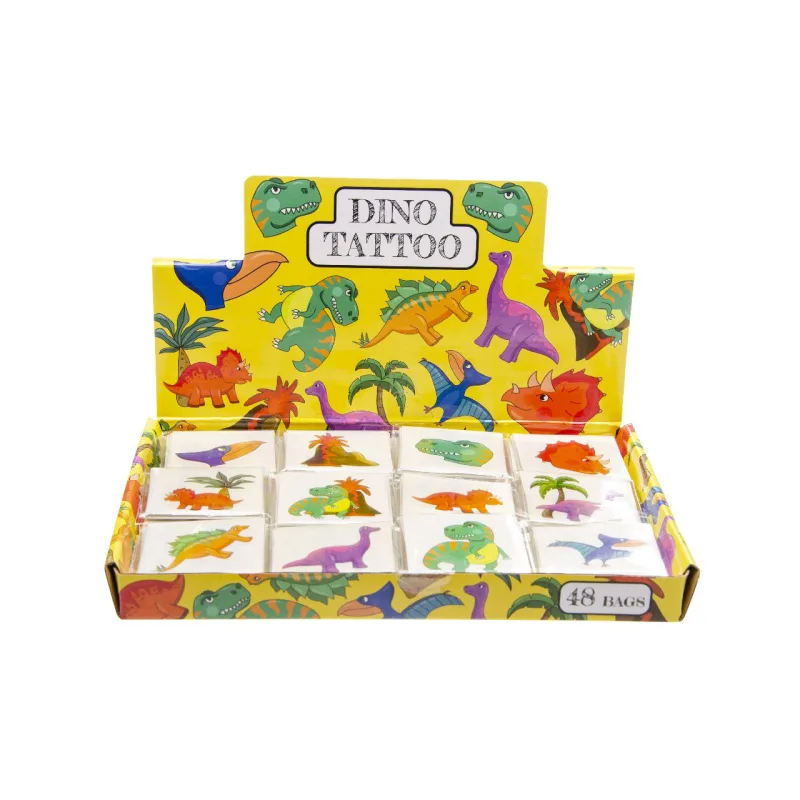 Rappa Tetovanie Dinosaury 12 kusov